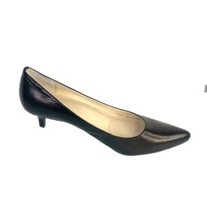 Calvin Klein Black Kitten Heel Pumps Women’s Size 10 Pointed Toe